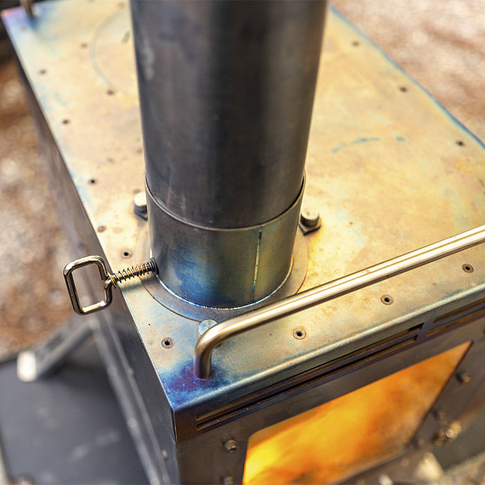 Dweller Max Ti 3 | Titanium Wood Stove | POMOLY New Arrival 2025