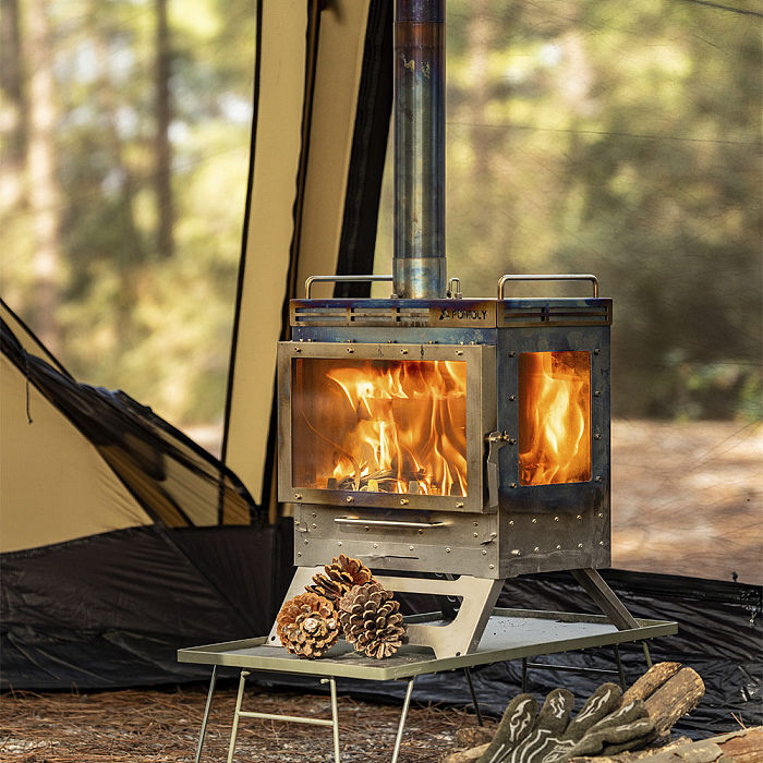 Dweller Max Ti 3 | Titanium Wood Stove | POMOLY New Arrival 2025