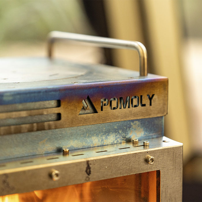 Dweller Max Ti 3 | Titanium Wood Stove | POMOLY New Arrival 2025