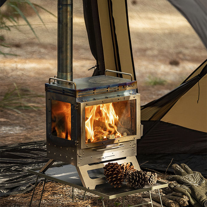 Dweller Max Ti 3 | Titanium Wood Stove | POMOLY New Arrival 2025