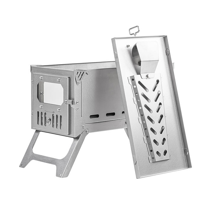 【MC】 T-Brick 2.0 | Portable Titanium Wood Stove for Hot Tent Camping | POMOLY 2023 New Arrival | In Stock