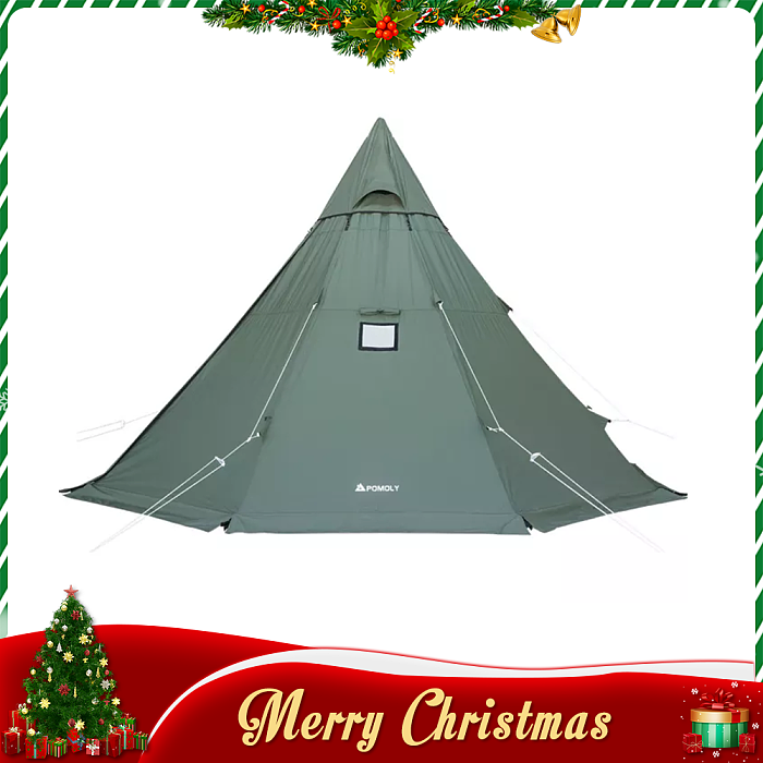 YARN Octa Canvas Hot Tent with Wood Stove Jack 3-5 Person