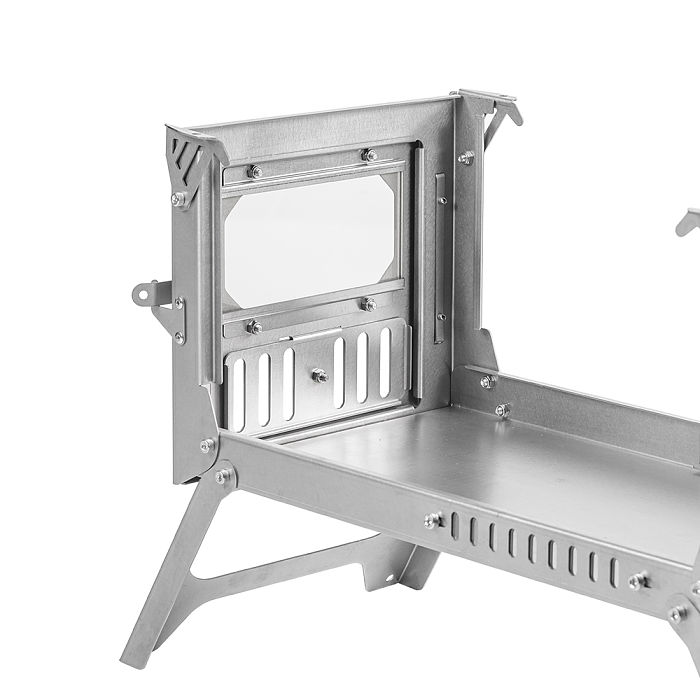 【MC】 T-Brick 2.0 | Portable Titanium Wood Stove for Hot Tent Camping | POMOLY 2023 New Arrival | In Stock