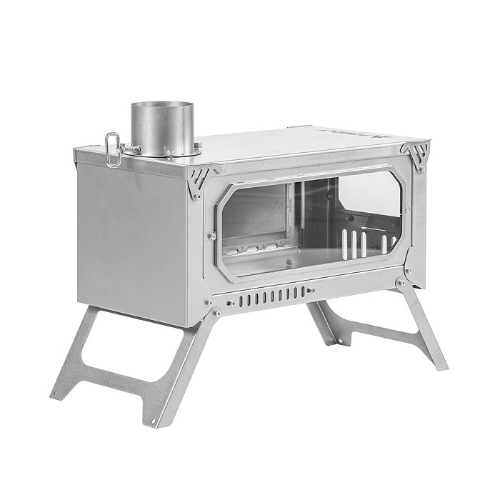 【MC】 T-Brick 2.0 | Portable Titanium Wood Stove for Hot Tent Camping | POMOLY 2023 New Arrival | In Stock