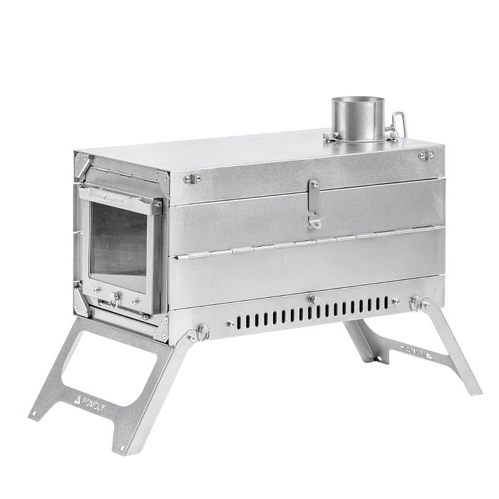 【MC】 POMOLY Fold X | Titanium Wood Stove | Fastfold Tent Stove | POMOLY New Arrival 2023