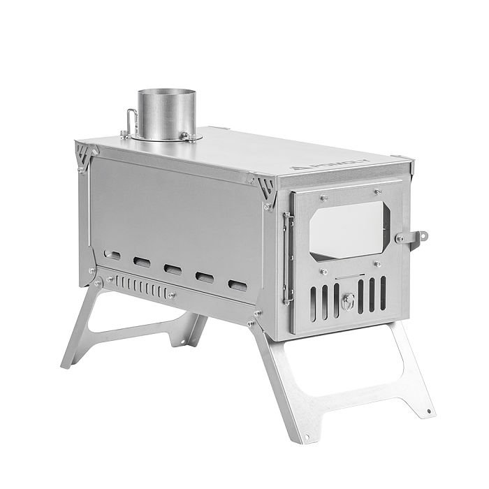 【MC】 T-Brick 2.0 | Portable Titanium Wood Stove for Hot Tent Camping | POMOLY 2023 New Arrival | In Stock