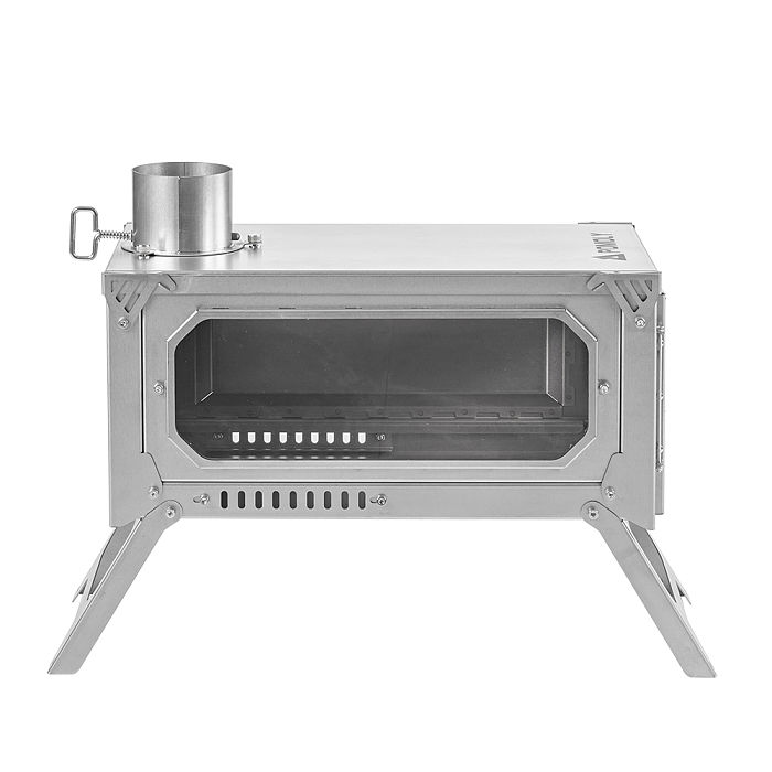【MC】 T-Brick 2.0 | Portable Titanium Wood Stove for Hot Tent Camping | POMOLY 2023 New Arrival | In Stock