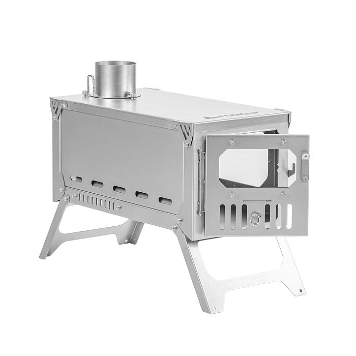 【MC】 T-Brick 2.0 | Portable Titanium Wood Stove for Hot Tent Camping | POMOLY 2023 New Arrival | In Stock