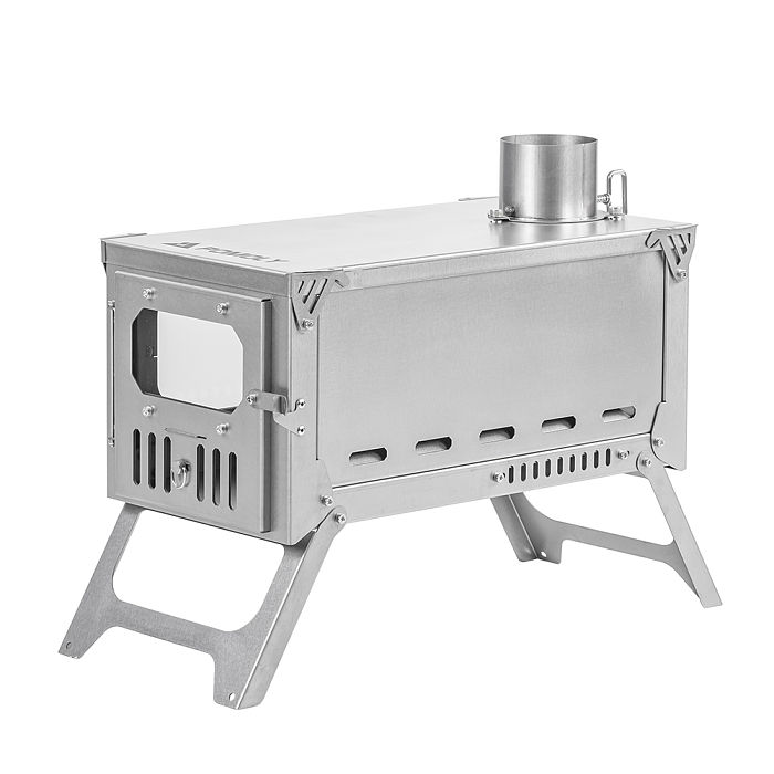 【MC】 T-Brick 2.0 | Portable Titanium Wood Stove for Hot Tent Camping | POMOLY 2023 New Arrival | In Stock