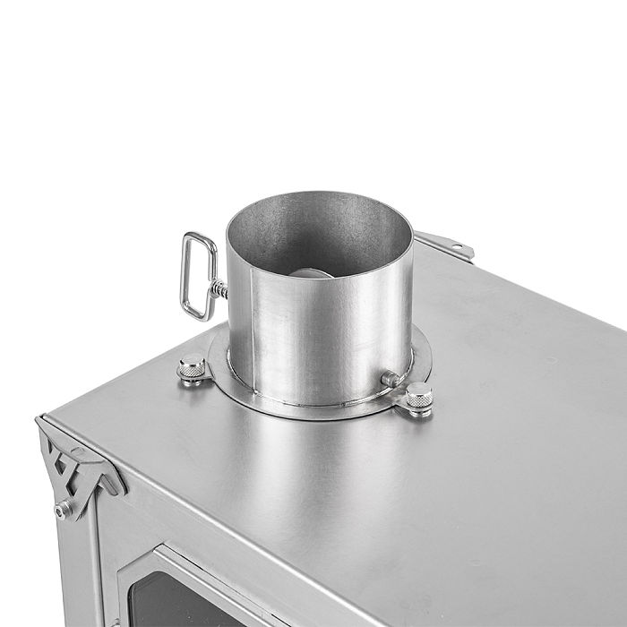 【MC】 T-Brick 2.0 | Portable Titanium Wood Stove for Hot Tent Camping | POMOLY 2023 New Arrival | In Stock