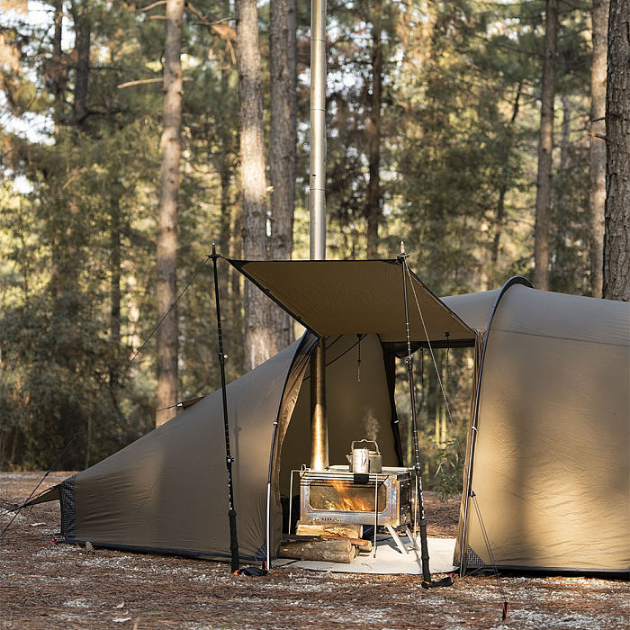 【Pre Order】Locomotive 3 Tunnel Tent with Chimney | POMOLY New Arrival 2024