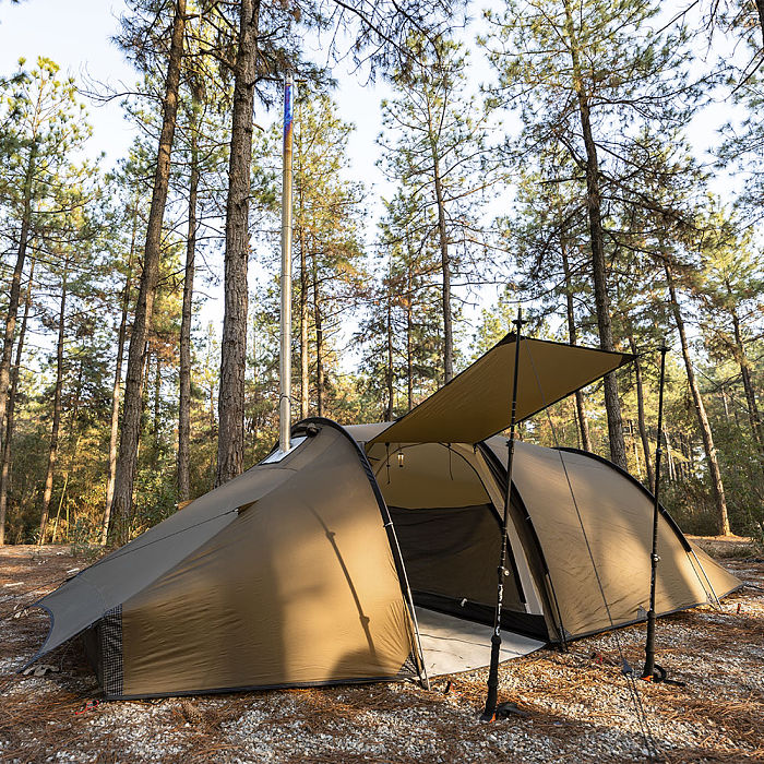 【Pre Order】Locomotive 3 Tunnel Tent with Chimney | POMOLY New Arrival 2024