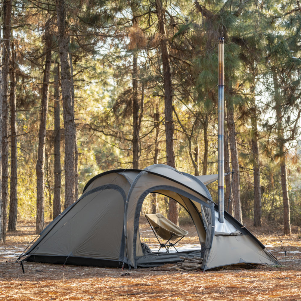 Best Wood Stove Tent | POMOLY LEO 2 Camping Stove Tent for