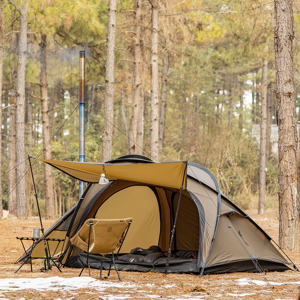 POMOLY ポモリー　レオ2 LEO 2 40D Wood Stove Tent | Camping Hot Tent | POMOLY New