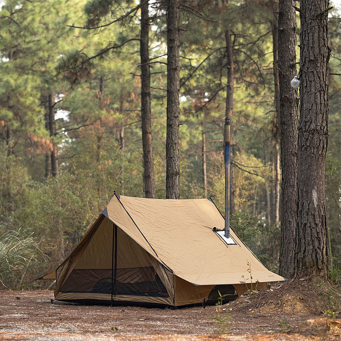 CHALET 70 Pro | Camping Hot Tent with Stove | POMOLY