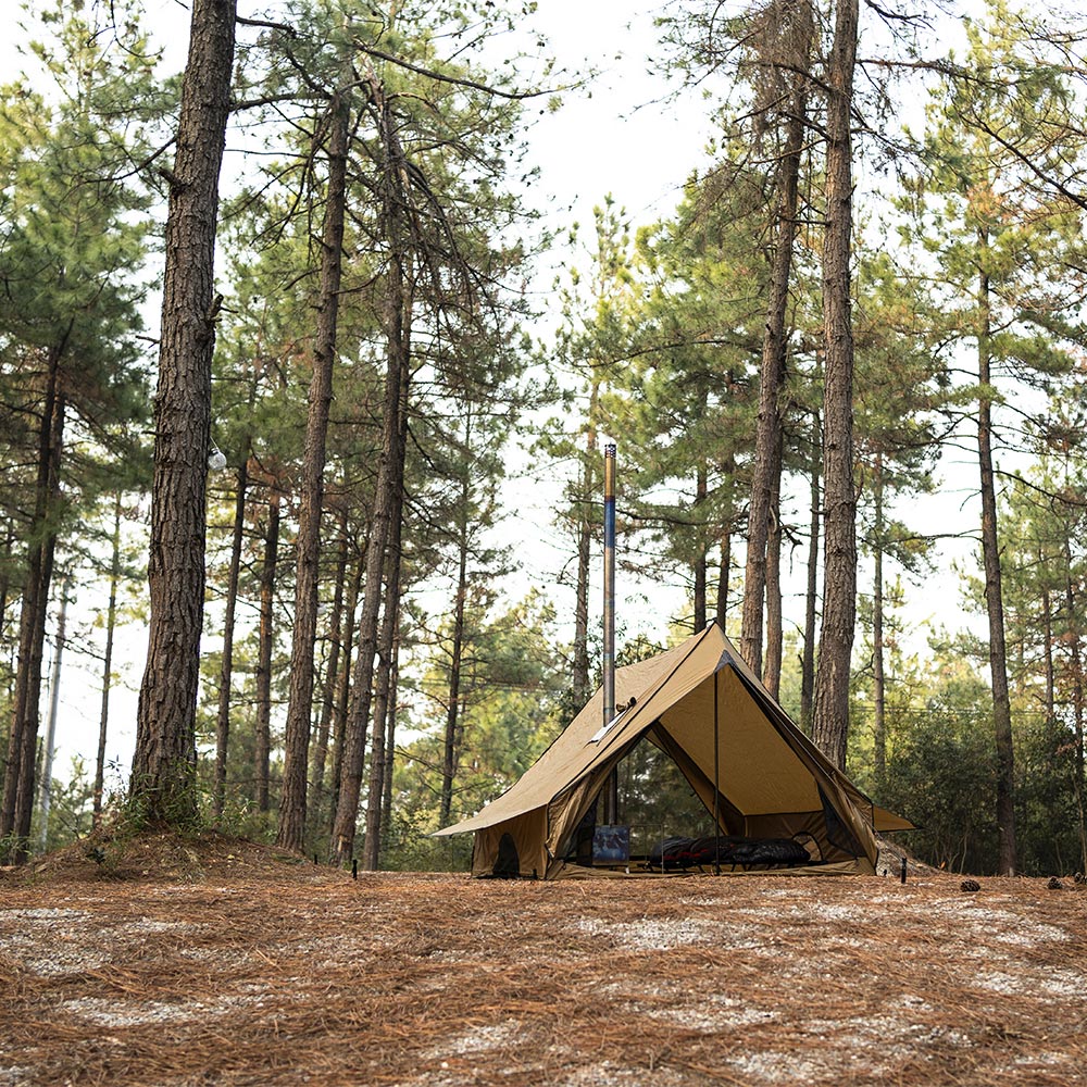 Camping Fort Tent | POMOLY Chalet 70 Pro | Best Shelter Hot Tent