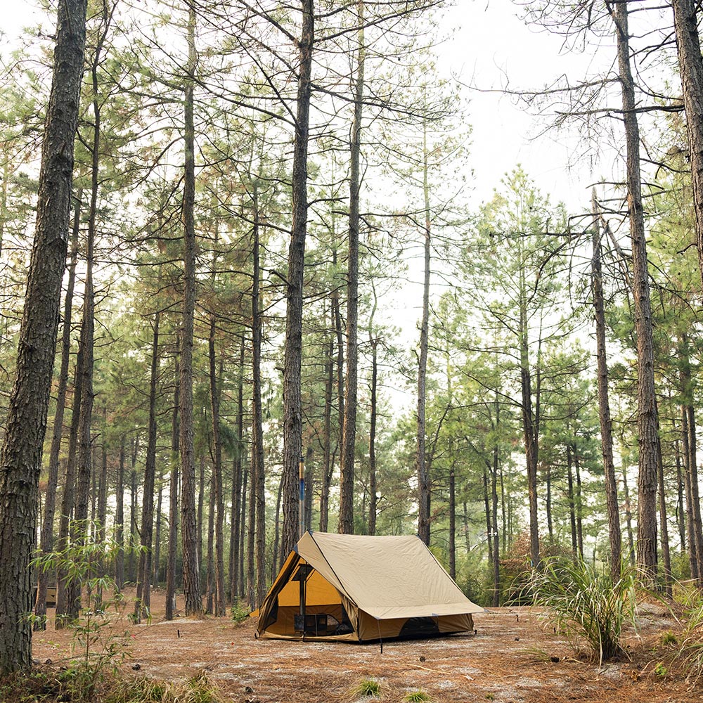 Camping Fort Tent | POMOLY Chalet 70 Pro | Best Shelter Hot Tent