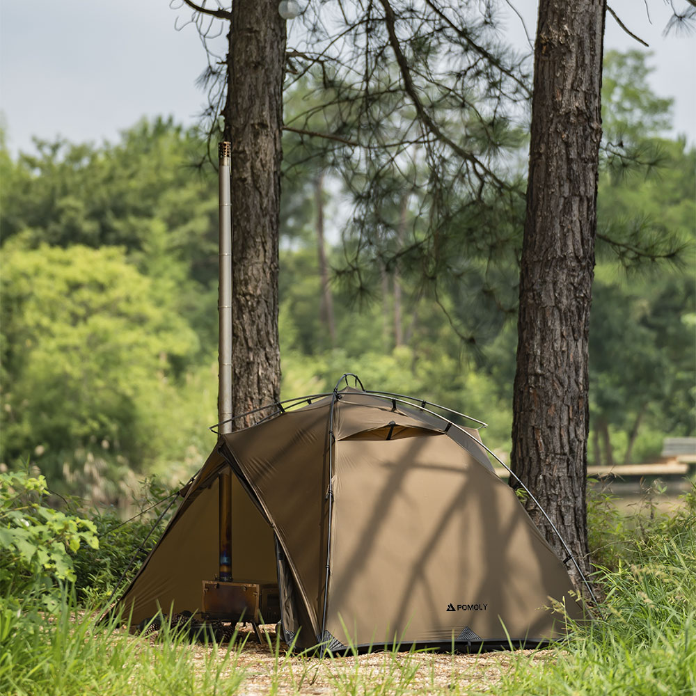 Best Solo Hot Tent | POMOLY Dune Series Dome Hot Tent