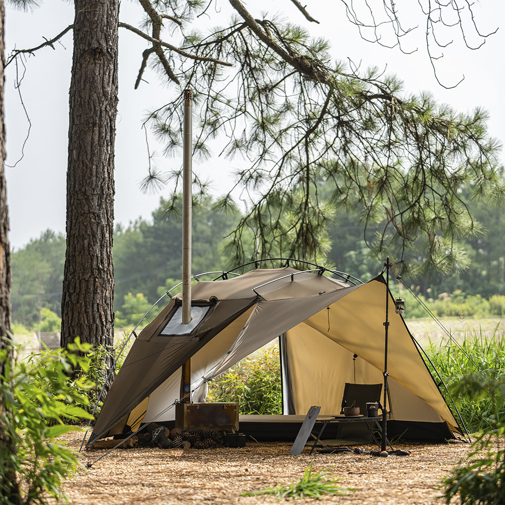 テント・タープ POMOLY dune solo Best Solo Hot Tent | POMOLY Dune Series Dome Hot Tent
