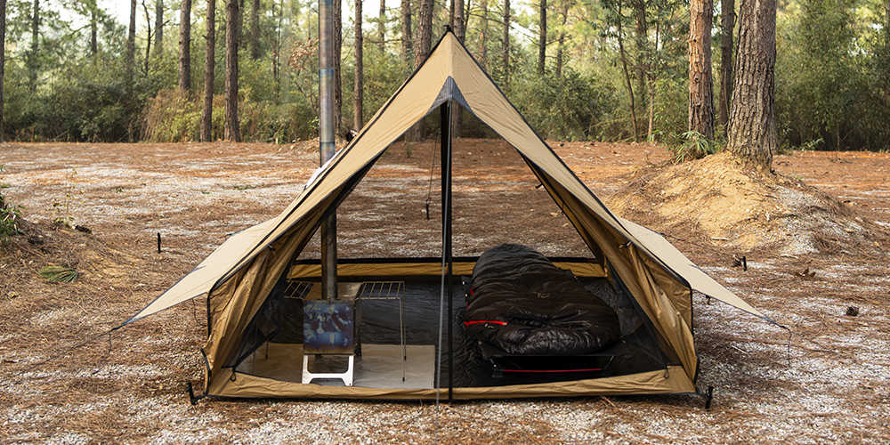 テント・タープ POMOLY CHALET 70 Pro Best 2-Person Wall Tent 2024 | CHALET 70 Pro with Stove Jack