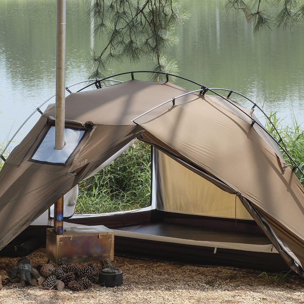 Best Solo Hot Tent | POMOLY Dune Series Dome Hot Tent