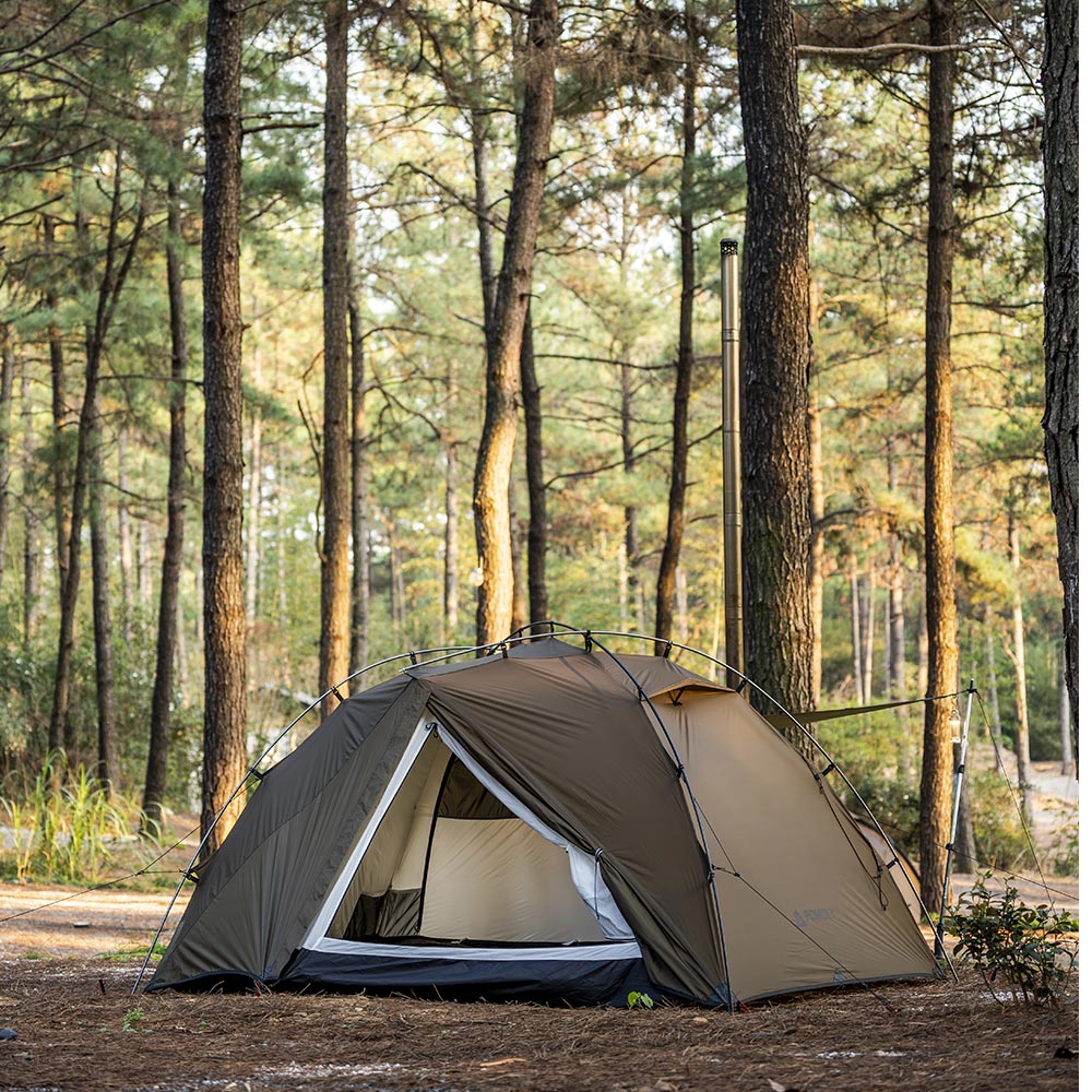 テント・タープ POMOLY dune solo Best Solo Hot Tent | POMOLY Dune Series Dome Hot Tent