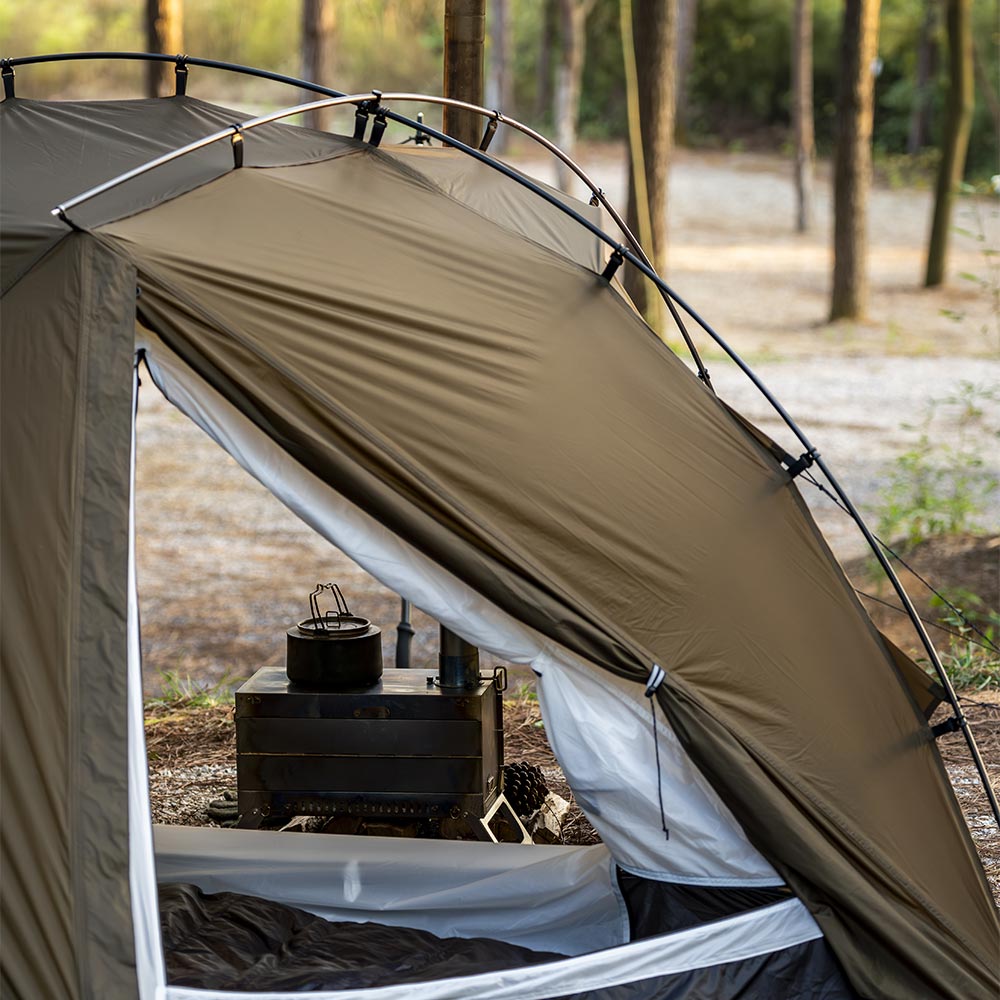 Best Solo Hot Tent | POMOLY Dune Series Dome Hot Tent
