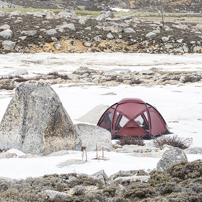 POMOLY Dome X6 Pro | Dome Tent for Camping Family Freestanding Tent Large Round Tent 4-6 Person Hot Tent
