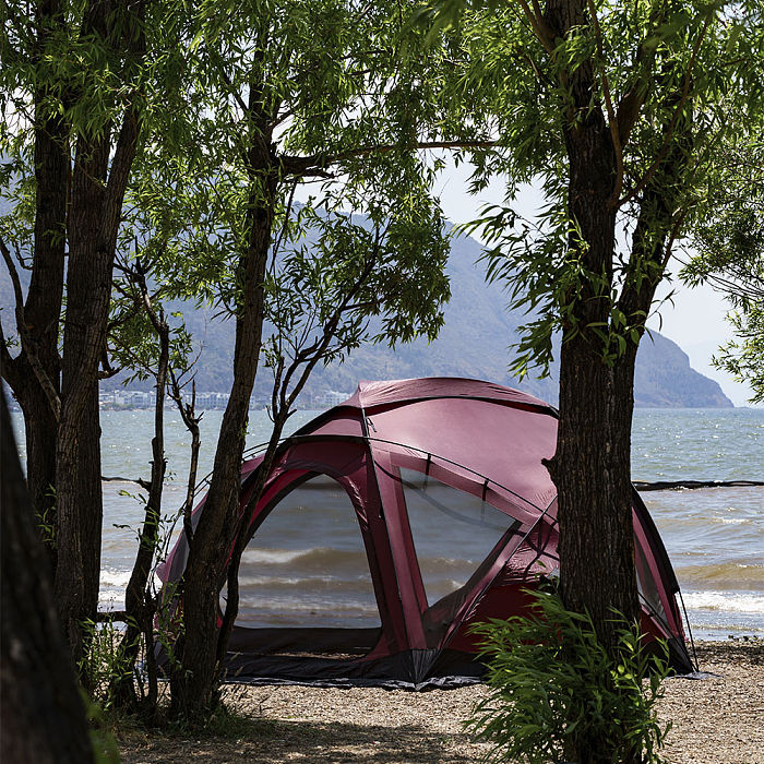 POMOLY Dome X6 Pro | Dome Tent for Camping Family Freestanding Tent Large Round Tent 4-6 Person Hot Tent