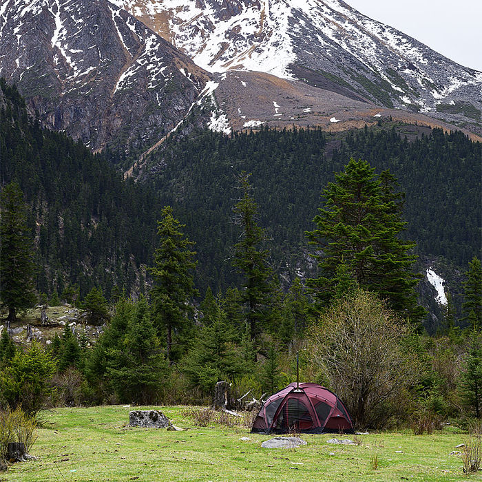 POMOLY Dome X6 Pro | Dome Tent for Camping Family Freestanding Tent Large Round Tent 4-6 Person Hot Tent