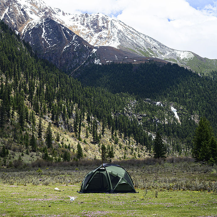 【Pre Order】POMOLY Dome X6 Pro | Round Tent for Camping Large Dome Tent Freestanding Tent for Family 4-6 Person Hot Tent