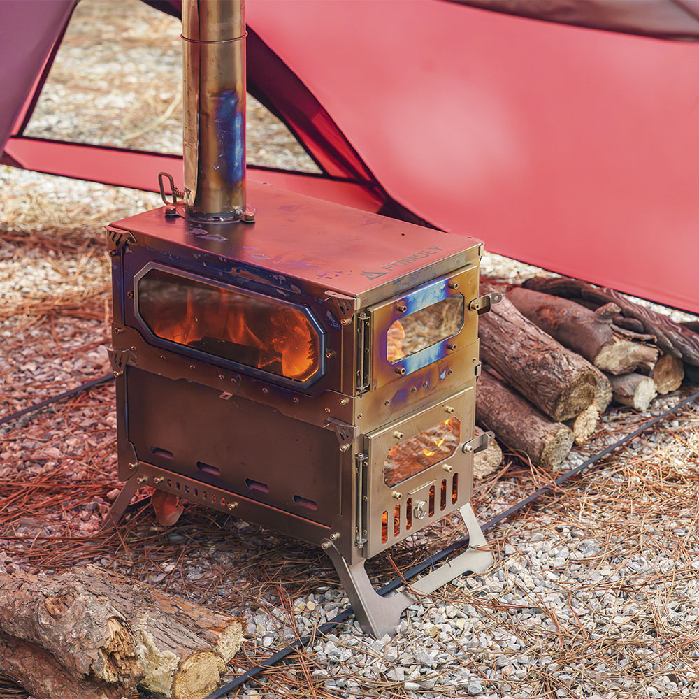 POMOLY ポモリー T-Brick Mini 2.0 薪ストーブ T-Brick Mini 2.0 - Pomoly Hot Tent Equipment
