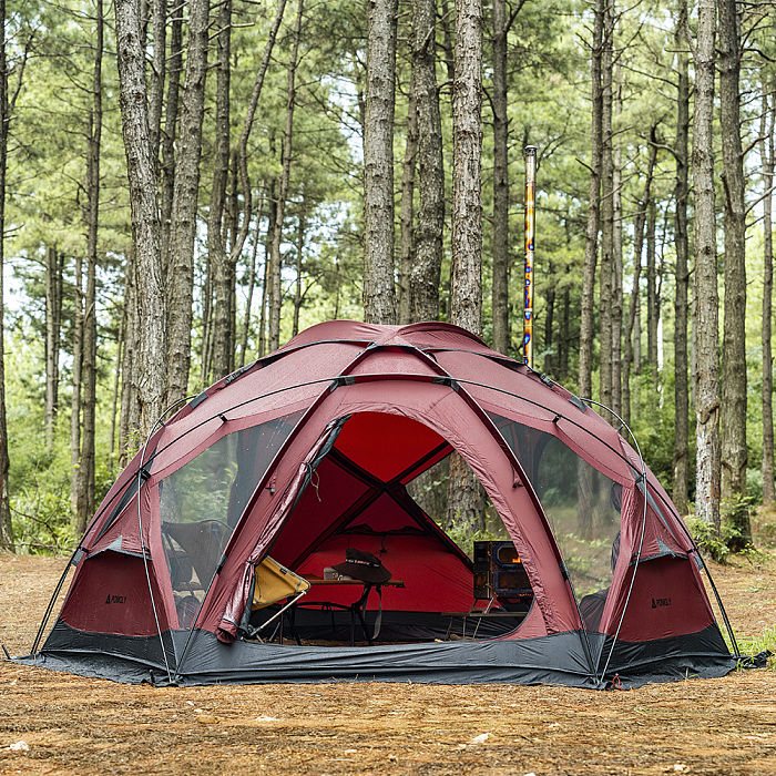 POMOLY Dome X4 Pro | Freestanding Dome Camping Hot Tent | POMOLY New Arrival 2024