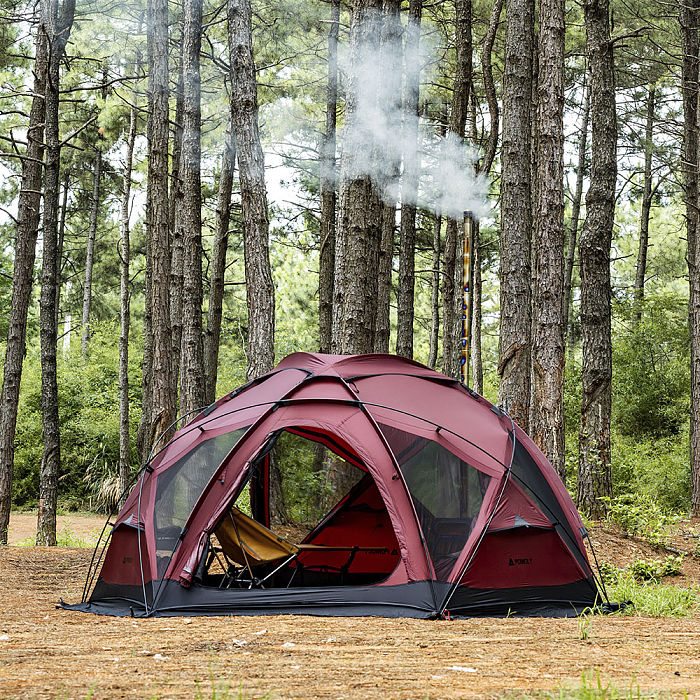 POMOLY Dome X4 Pro | Freestanding Dome Camping Hot Tent | POMOLY New Arrival 2024