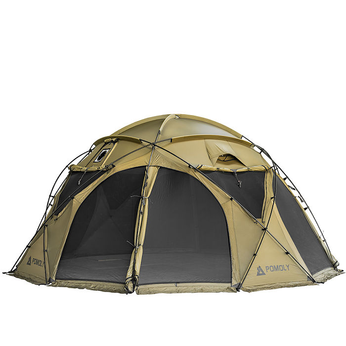 POMOLY Sphere X8 | Freestanding Dome Camping Hot Tent 8P | POMOLY New Arrival 2025