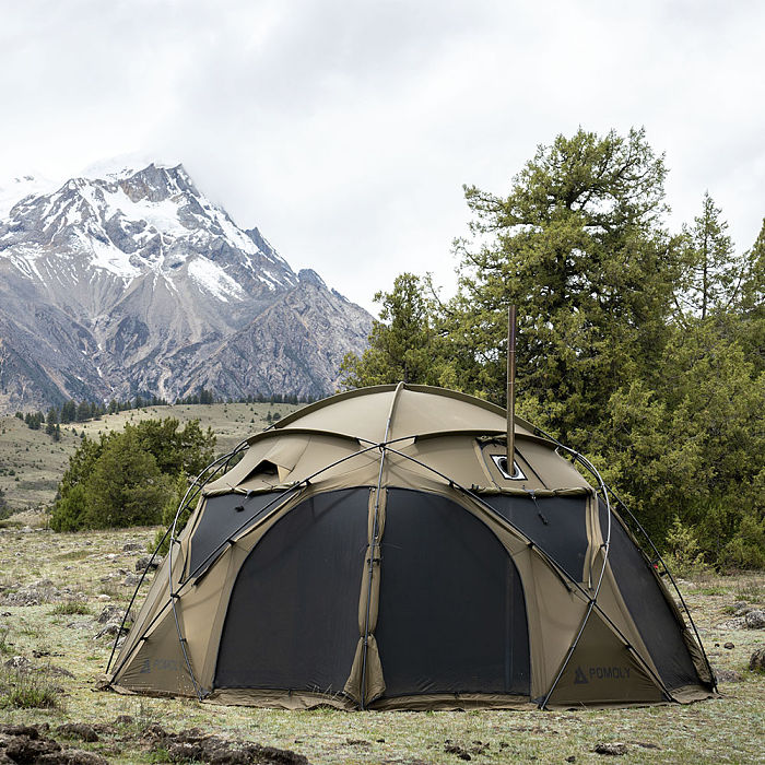 POMOLY Sphere X8 | Freestanding Dome Camping Hot Tent 8P | POMOLY New Arrival 2025