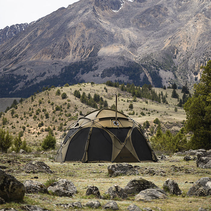 POMOLY Sphere X8 | Freestanding Dome Camping Hot Tent 8P | POMOLY New Arrival 2025