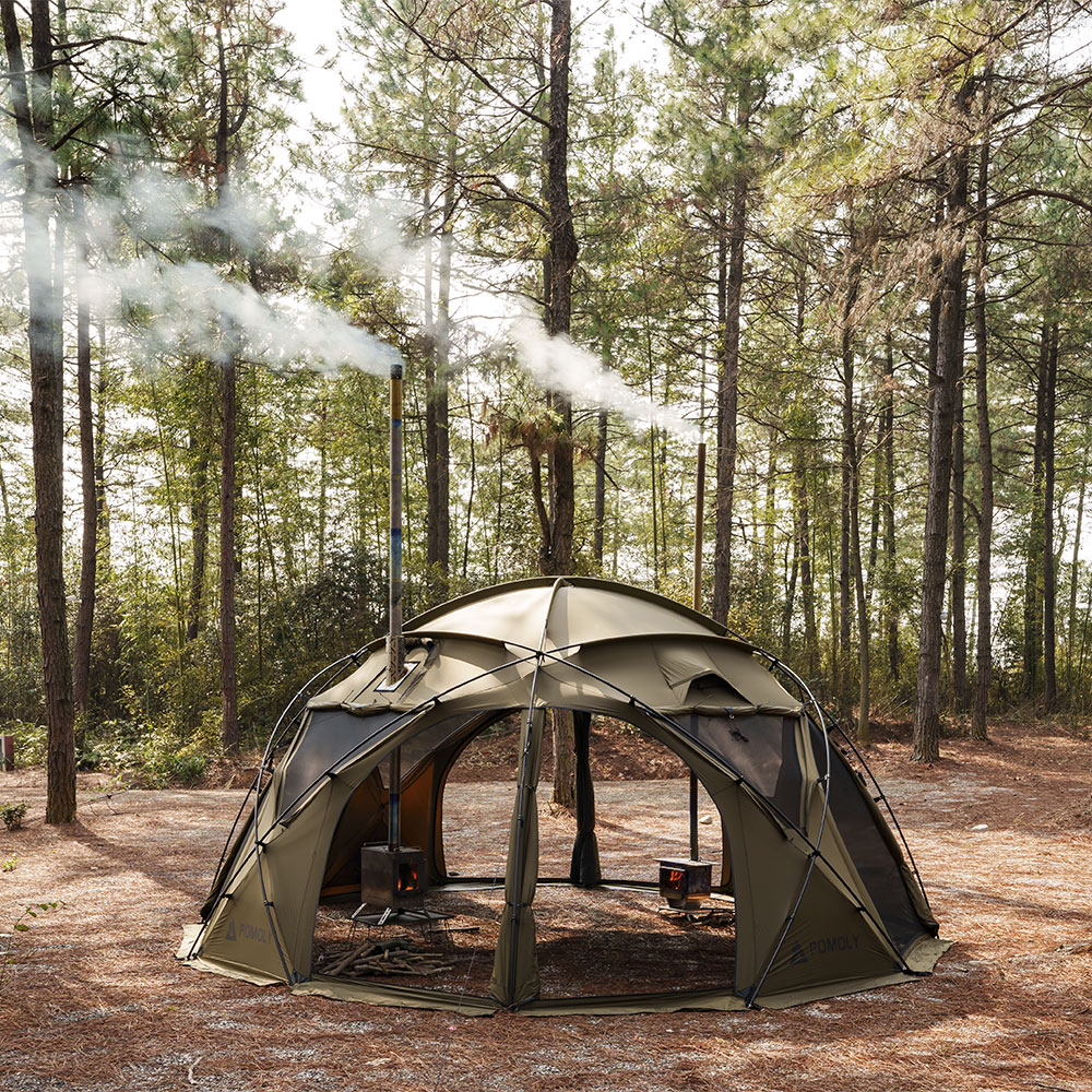 Sphere X8 | POMOLY Round Tent for Camping Large Dome Tent