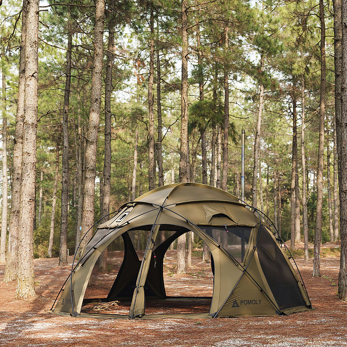 POMOLY Sphere X8 | Freestanding Dome Camping Hot Tent 8P | POMOLY New Arrival 2025