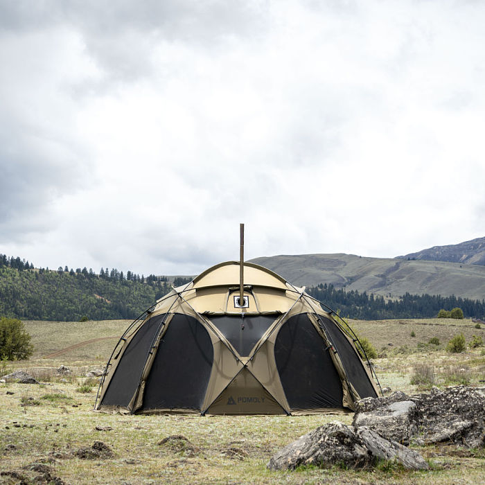 POMOLY Sphere X8 | Freestanding Dome Camping Hot Tent 8P | POMOLY New Arrival 2025