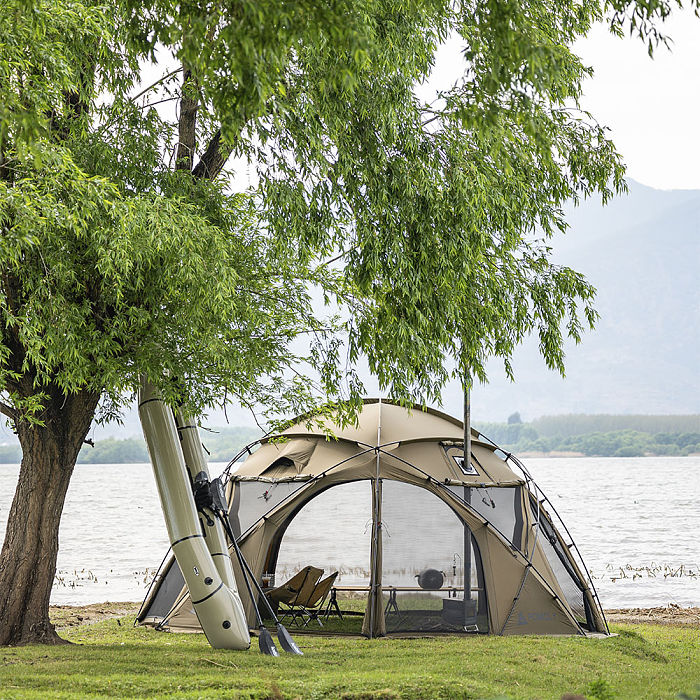 POMOLY Sphere X8 | Freestanding Dome Camping Hot Tent 8P | POMOLY New Arrival 2025