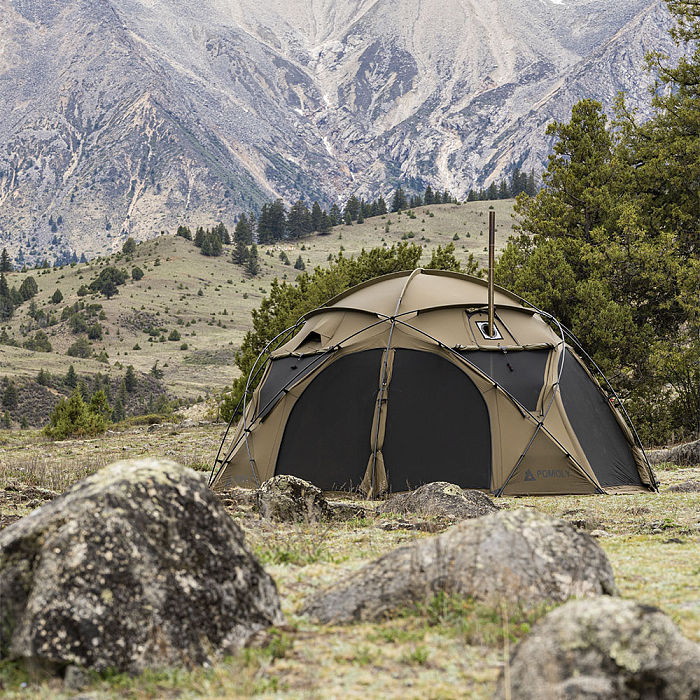 POMOLY Sphere X8 | Freestanding Dome Camping Hot Tent 8P | POMOLY New Arrival 2025