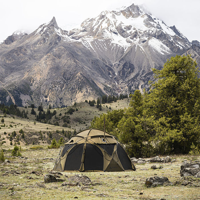 POMOLY Sphere X8 | Freestanding Dome Camping Hot Tent 8P | POMOLY New Arrival 2025