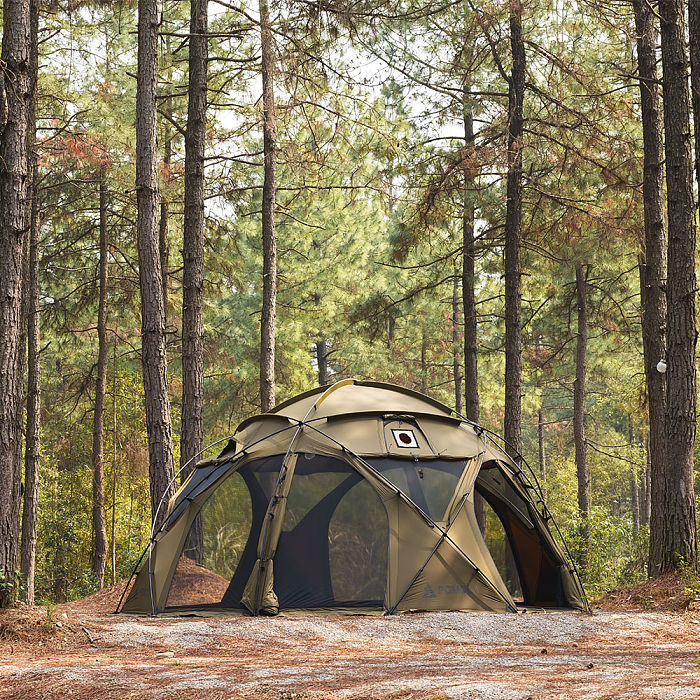 POMOLY Sphere X8 | Freestanding Dome Camping Hot Tent 8P | POMOLY New Arrival 2025