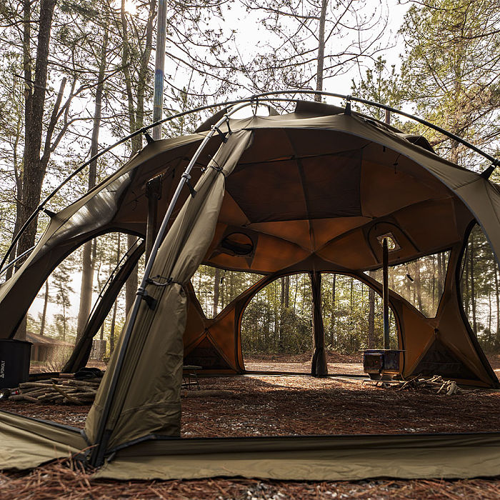 POMOLY Sphere X8 | Freestanding Dome Camping Hot Tent 8P | POMOLY New Arrival 2025