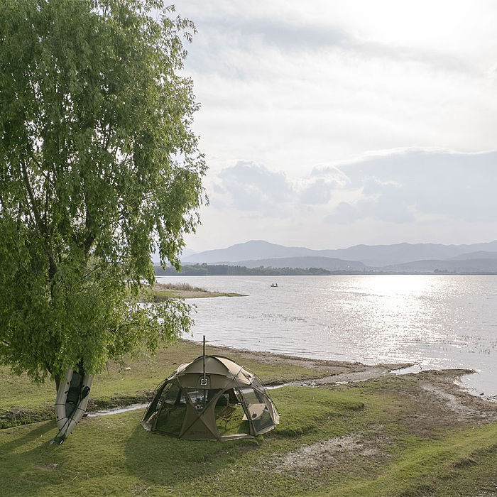 POMOLY Sphere X8 | Freestanding Dome Camping Hot Tent 8P | POMOLY New Arrival 2025