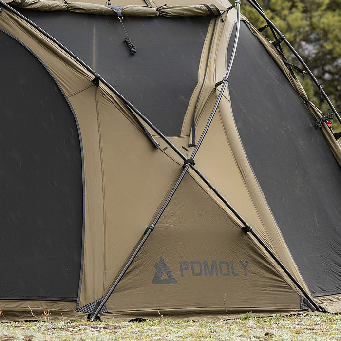POMOLY Sphere X8 | Freestanding Dome Camping Hot Tent 8P | POMOLY New Arrival 2025