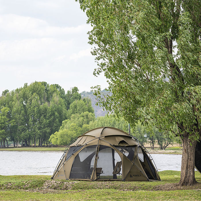 POMOLY Sphere X8 | Freestanding Dome Camping Hot Tent 8P | POMOLY New Arrival 2025