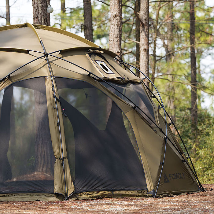 POMOLY Sphere X8 | Freestanding Dome Camping Hot Tent 8P | POMOLY New Arrival 2025