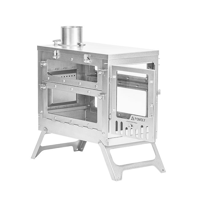 X-Ti Max 5 | Double-Fold Titanium Wood Stove | POMOLY New Arrival 2025